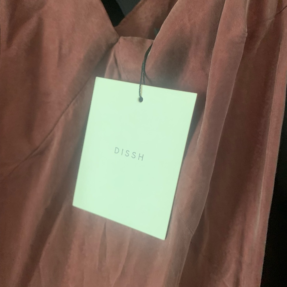 Dissh Kendall slip dress in mahogany xs